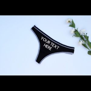 Custom Thong underwear NEW